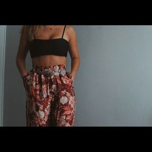 Flowery pants